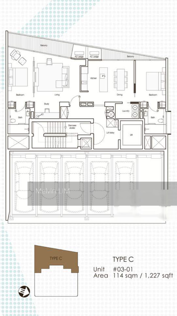 The Sanctuary @ Geylang (D14), Apartment #131104642